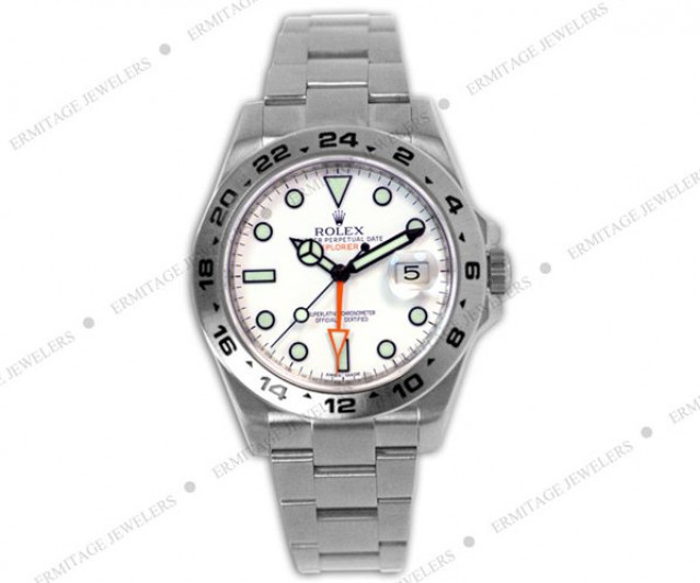 Used Rolex Explorer II 216570 Steel